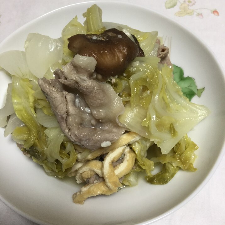 春キャベツの塩麹煮